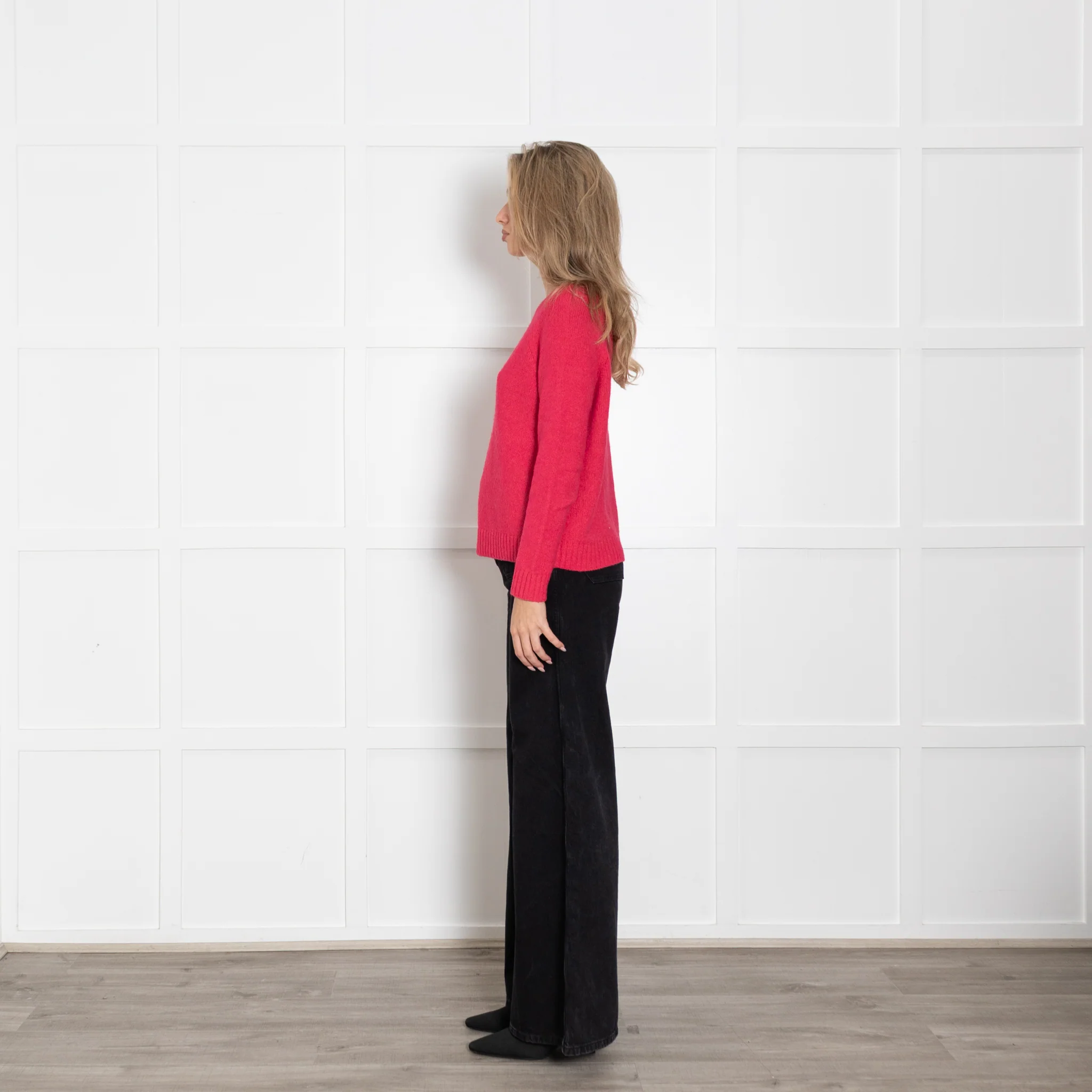 Weekend Max Mara Pink Alpaca Blend Jumper - Image 4