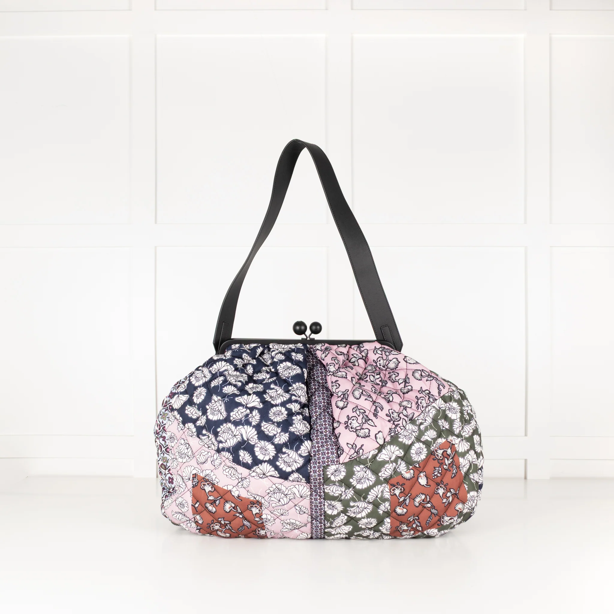 Weekend Max Mara Quilted Patchwork Bag - Image 5