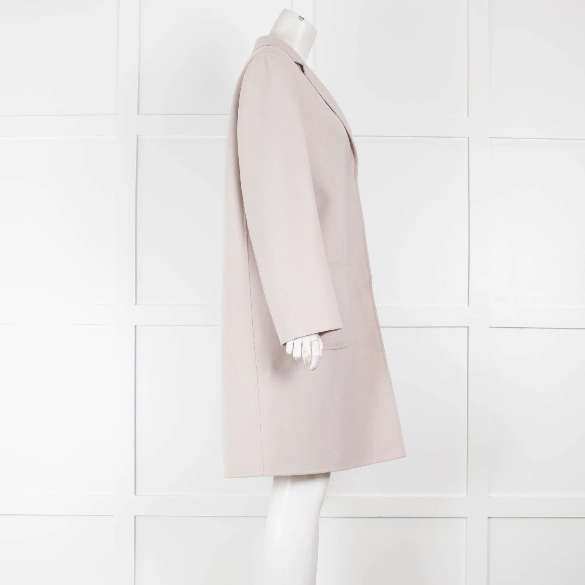 Weekend Max Mara Taupe Wool Coat - Image 2