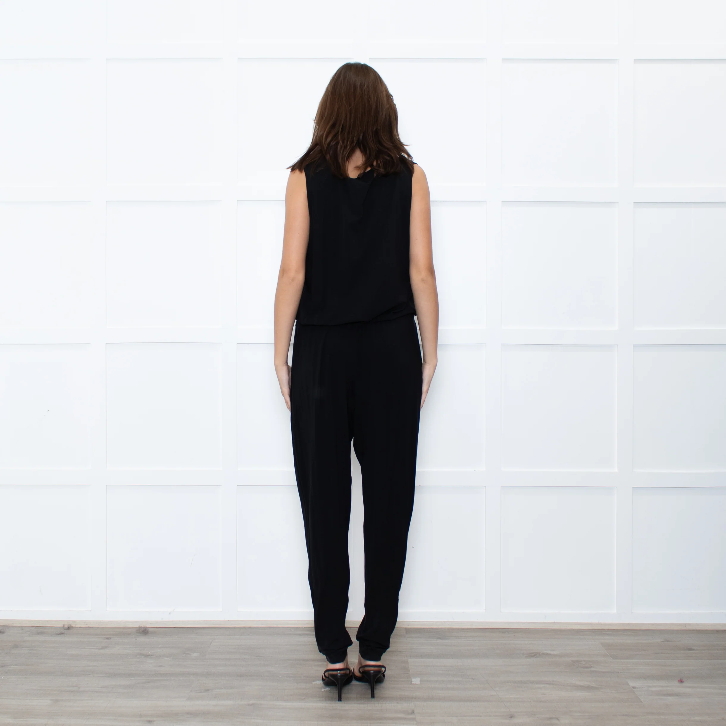 Weekend Max Mara Black Sleeveless Jumpsuit - Image 5