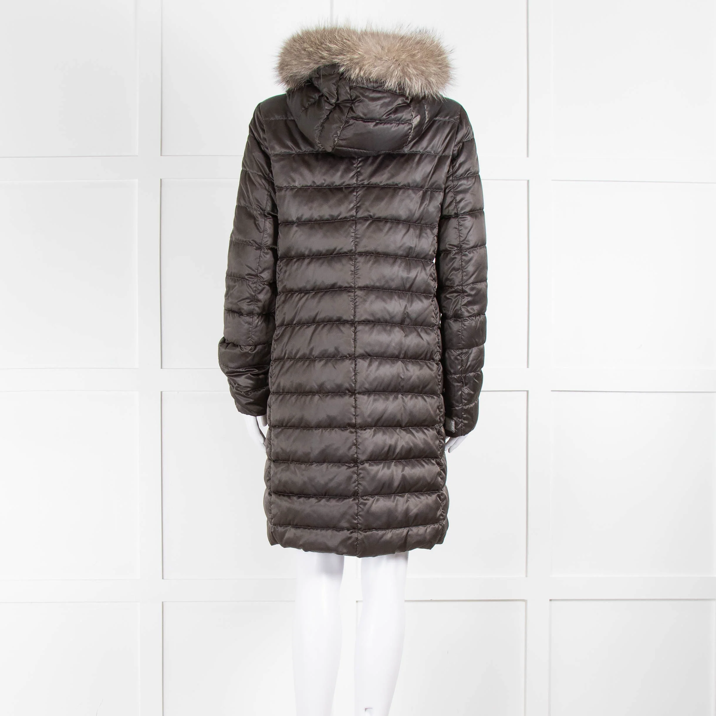 Weekend S Max Mara Green Puffa Jacket - Image 5