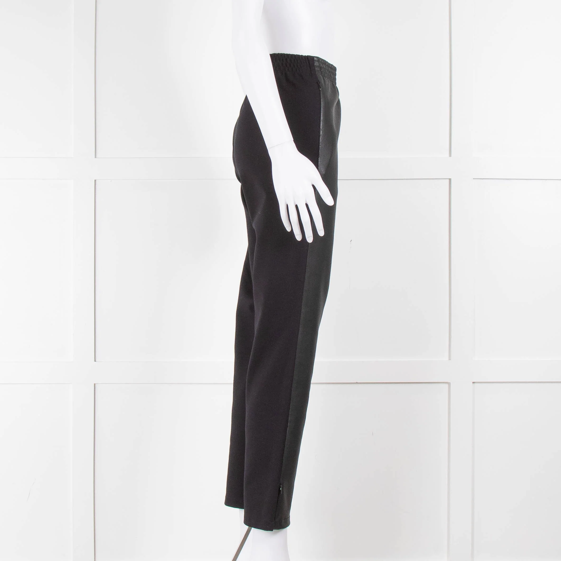 Wolford Black Faux Leather Panelled Trousers - Image 2