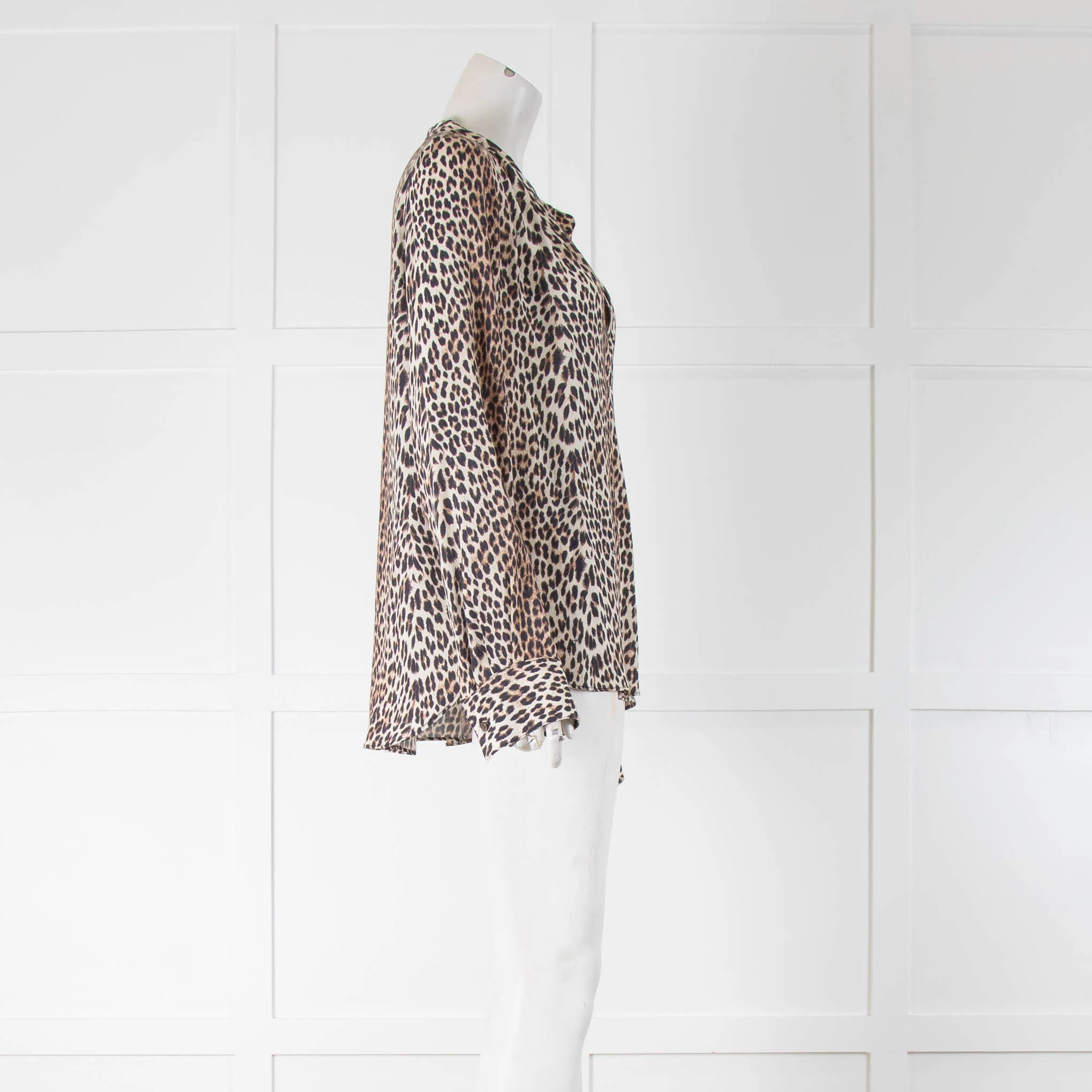 Zadig & Voltaire Preloved Animal Print Blouse - Image 2