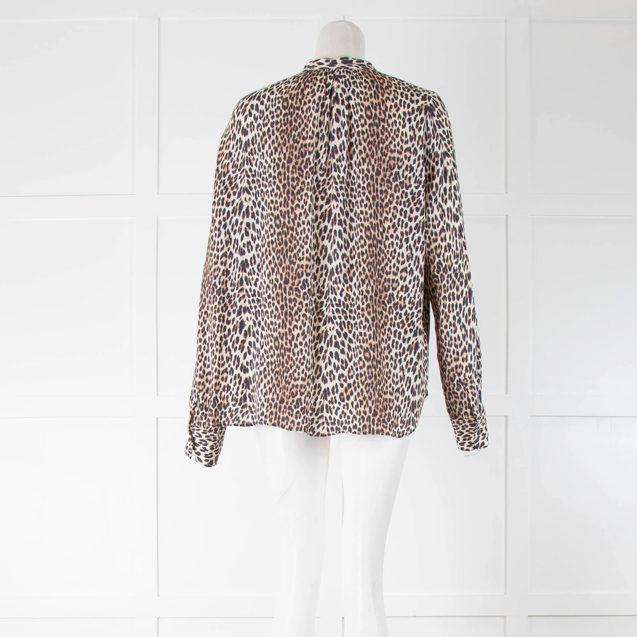 Zadig & Voltaire Preloved Animal Print Blouse - Image 3
