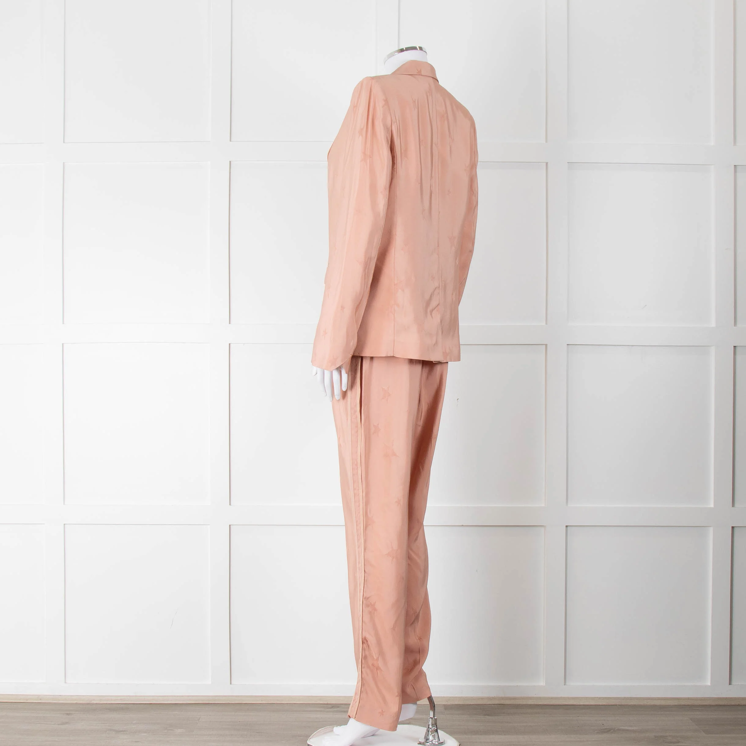 Zadig & Voltaire Blush Pink Star Print Jacket - Image 14