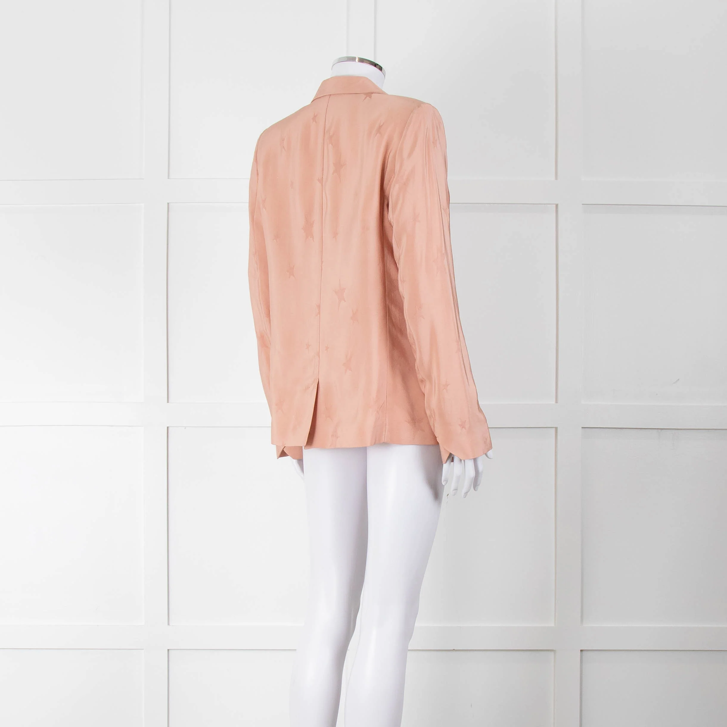 Zadig & Voltaire Blush Pink Star Print Jacket - Image 4