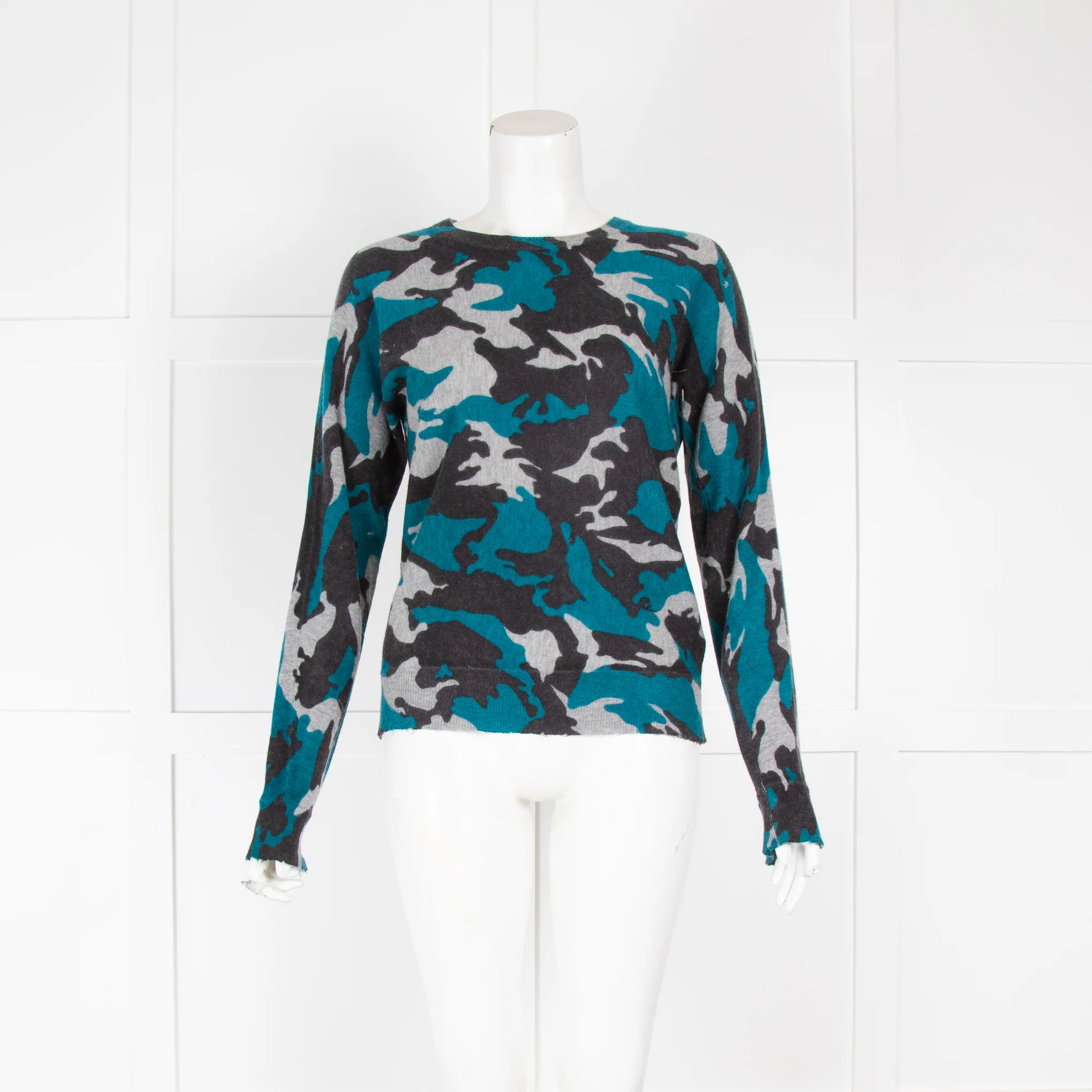 Zadig & Voltaire Camo Cashmere Jumper