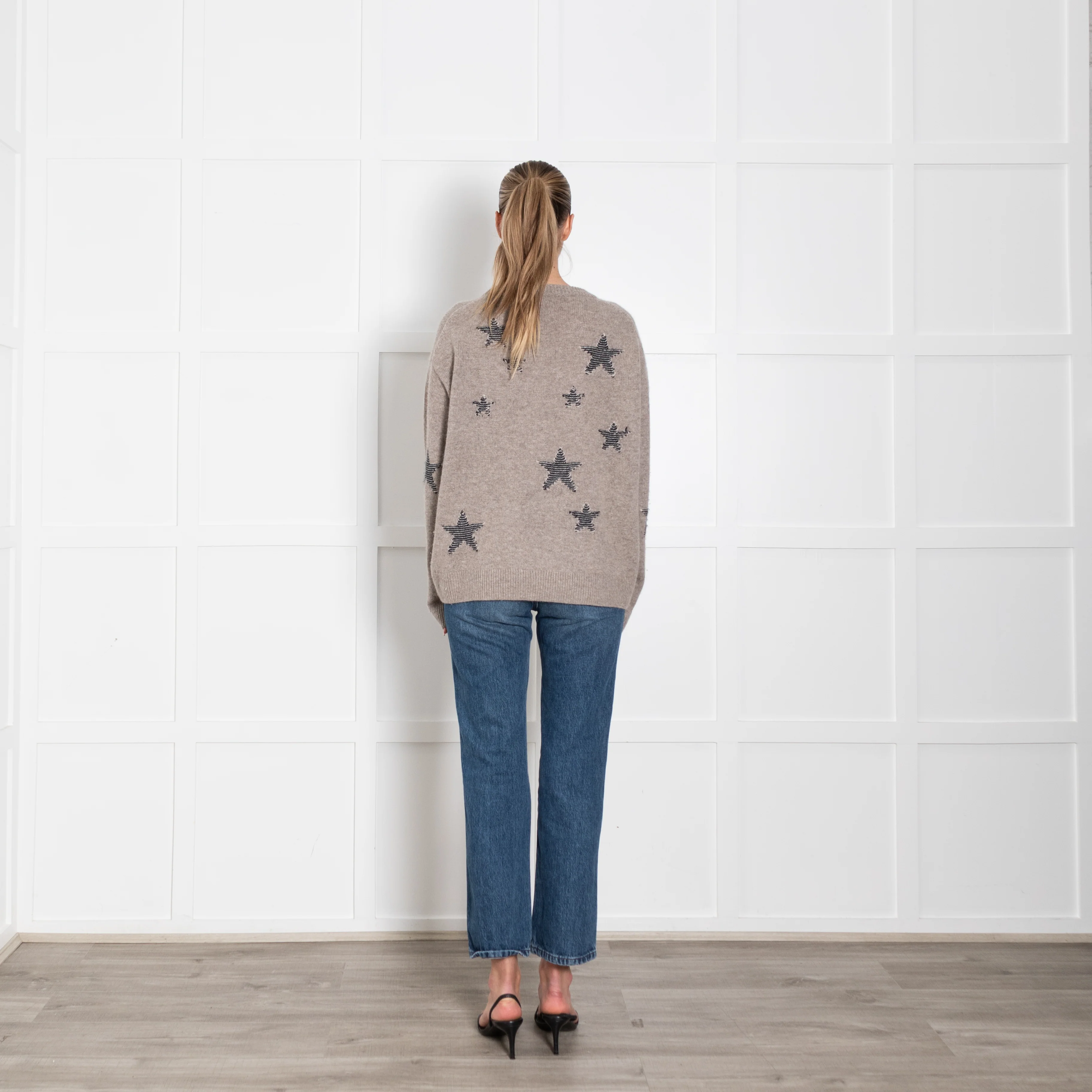Zadig & Voltaire Preloved Markus Stars Cashmere Jumper - Image 5
