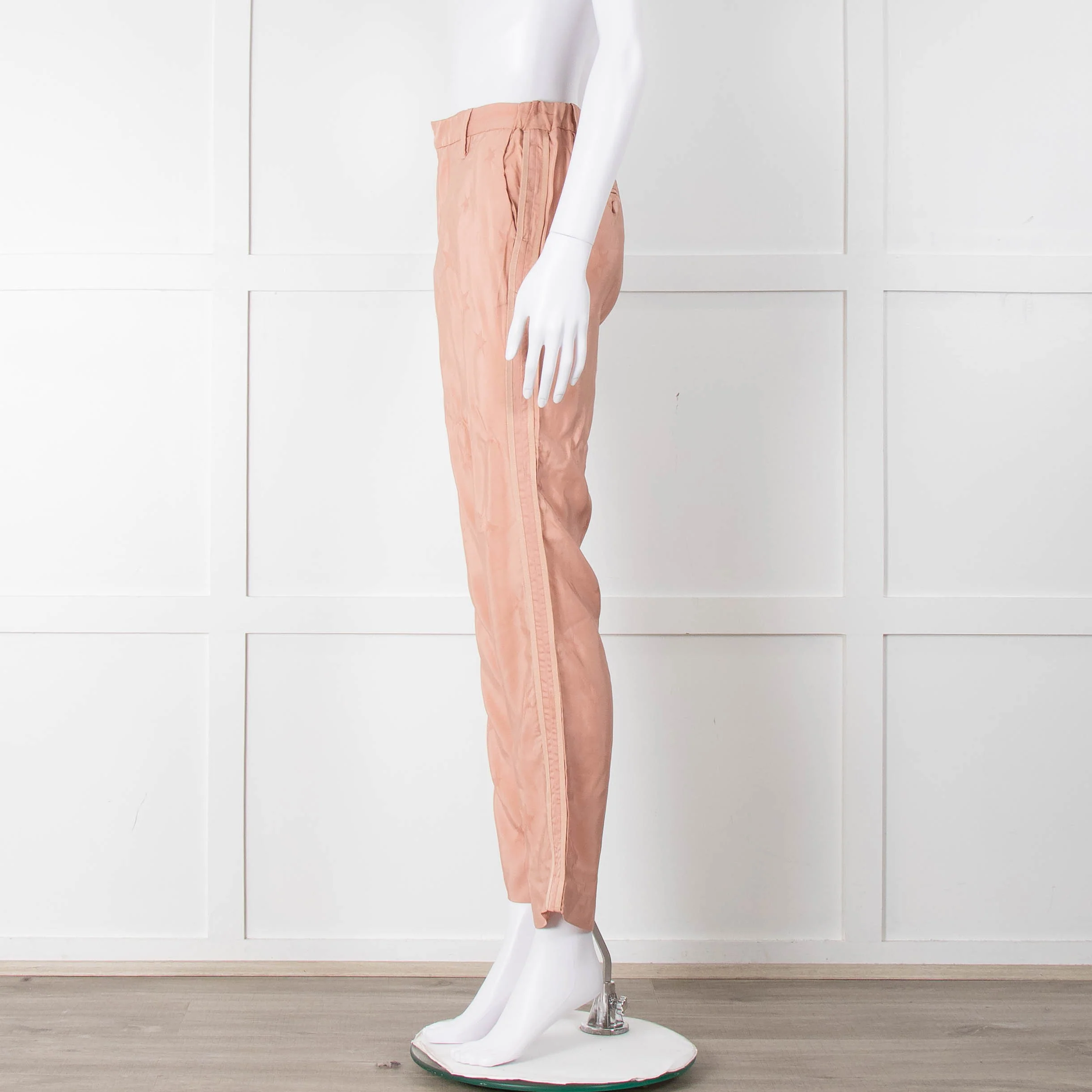 Zadig & Voltaire Peach Star Print Trousers - Image 7